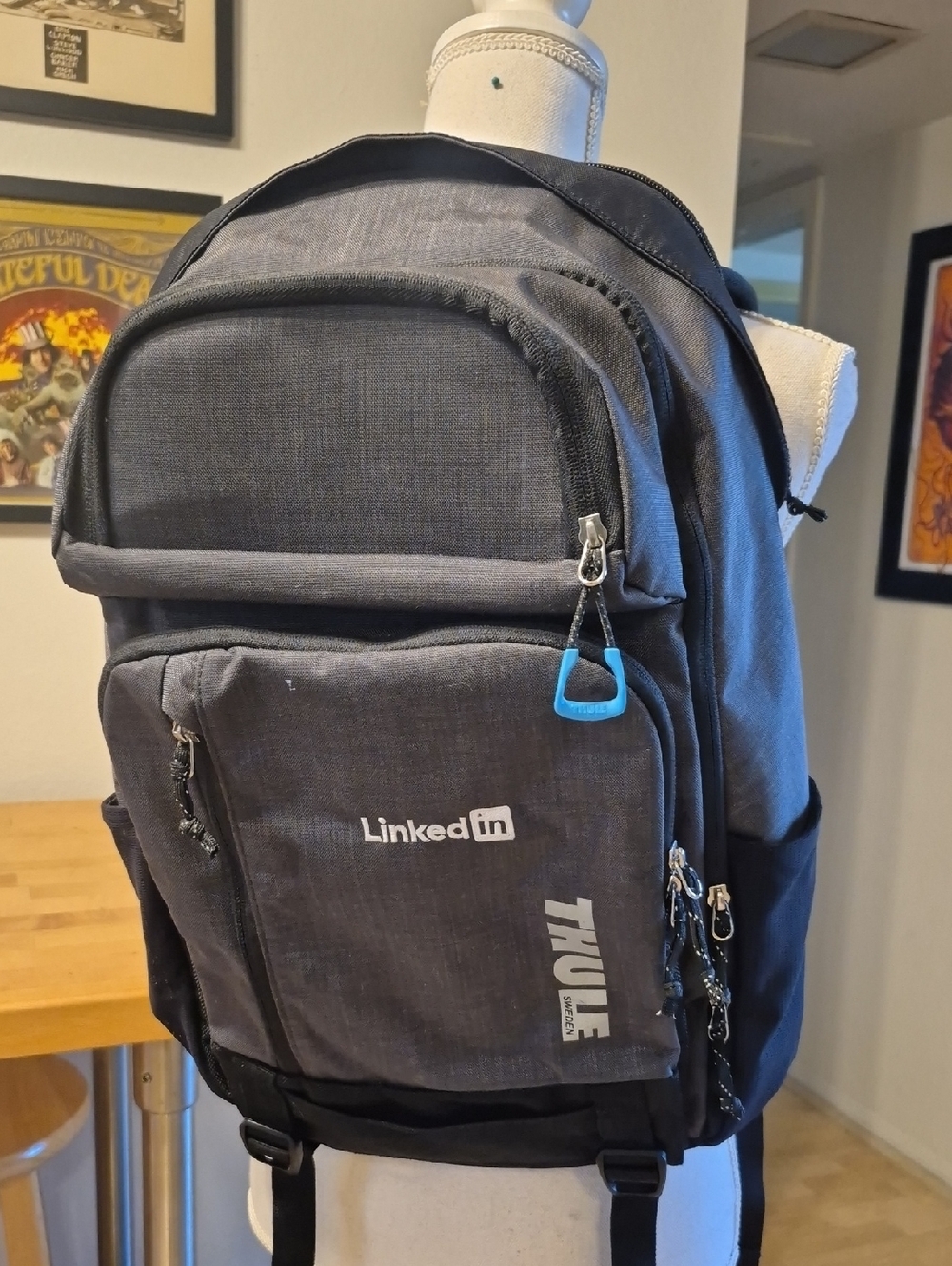 Thule Stravan Sweden Gray Backpack 16" Laptop - Picture 2 of 15